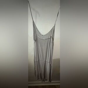 Papermoon Black and White Striped Jumpsuit